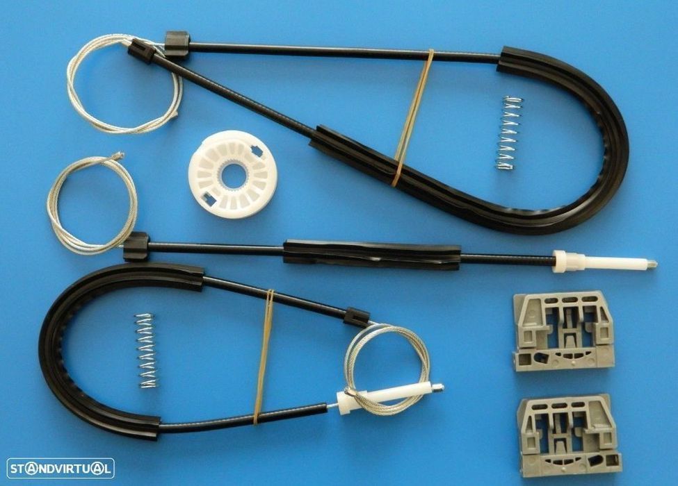 kit  reparação  elevador dos vidros vw touran frente