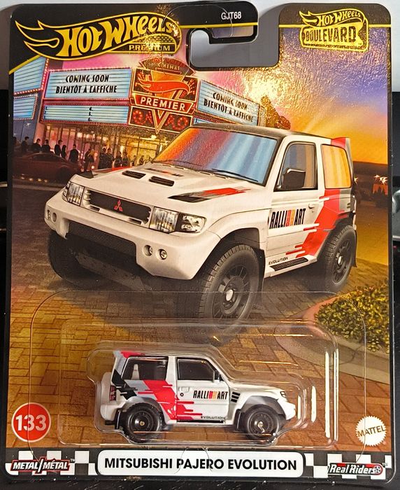 Hot Wheels Mitsubishi Pajero Evolution Boulevard 133