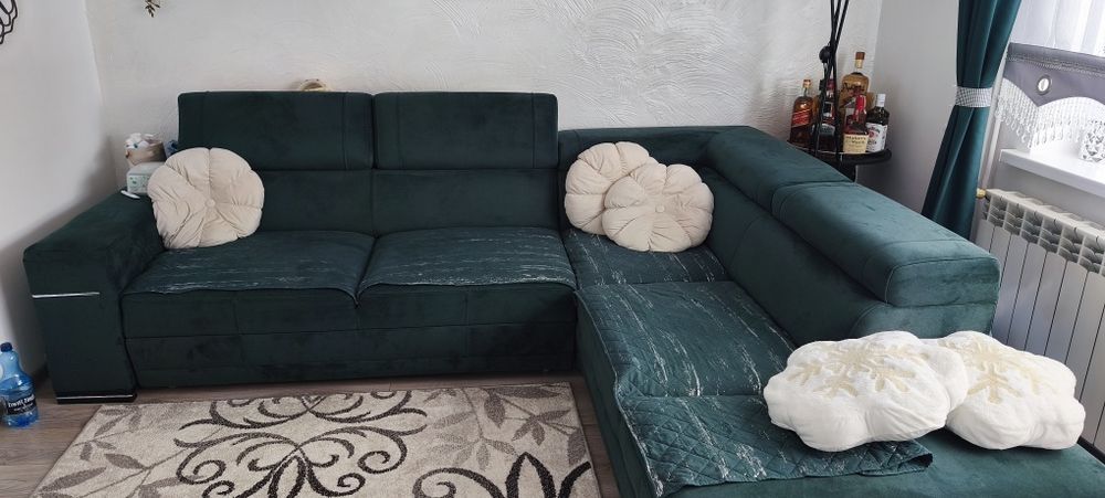 Narożnik z funkcją spania