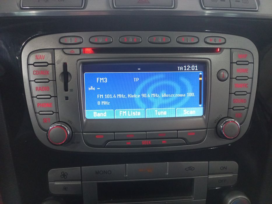 Radio z nawigacją ford galaxy s-max mondeo focus