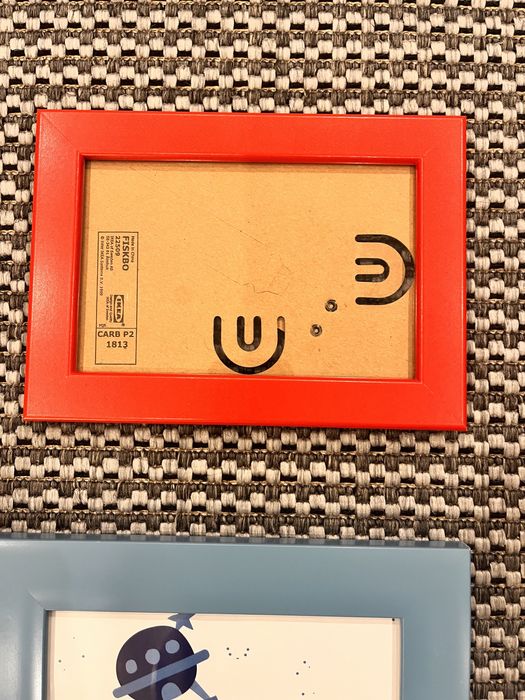 Zestaw 5 kolorowych ramek