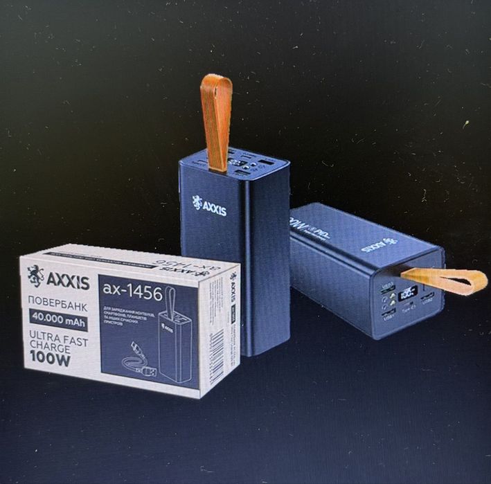 Продам павербанк 100W Dual-Charging 40000 mAr