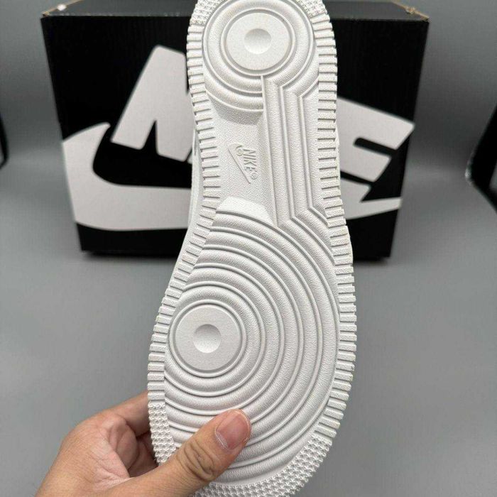 (БЕЗ ПЕРЕДОПЛАТИ)Nike Air Force Flea найк аір аер форс флеа білі