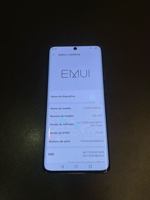 Huawei p50 pro 256gb 8 ram