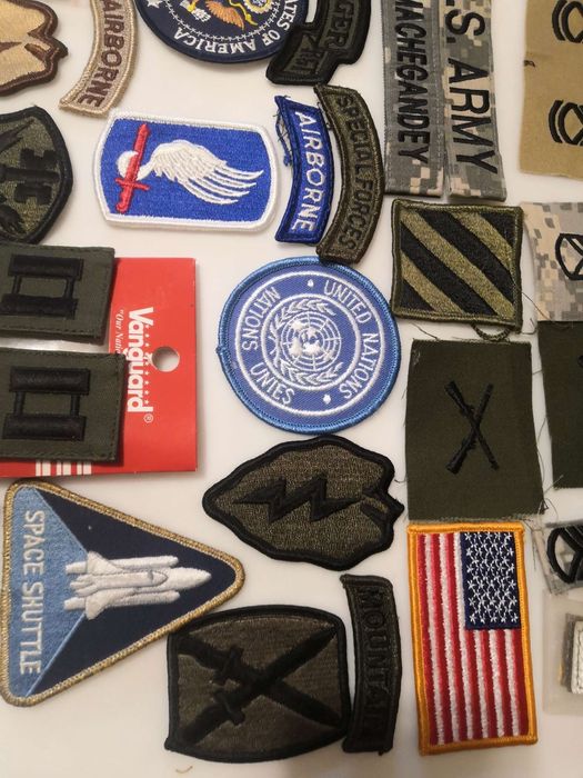 Нашивка, шеврон армия США. я.