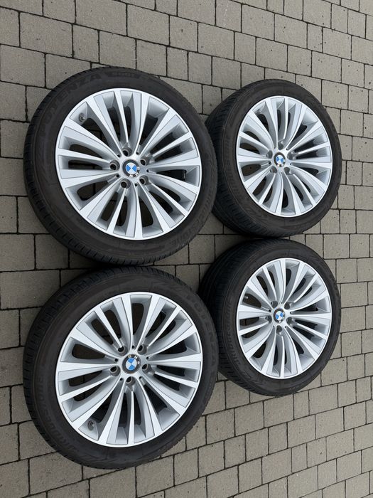 BMW 19” 5x120 koła felgi alufelgi opony czujniki komplet