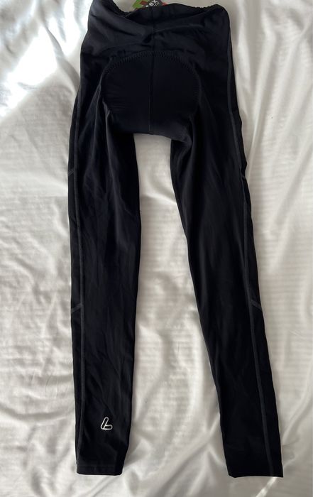 Loffler ciepłe leginsy rowerowe