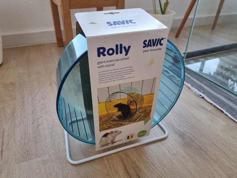 Roda para roedor 27 cm (nunca usada)