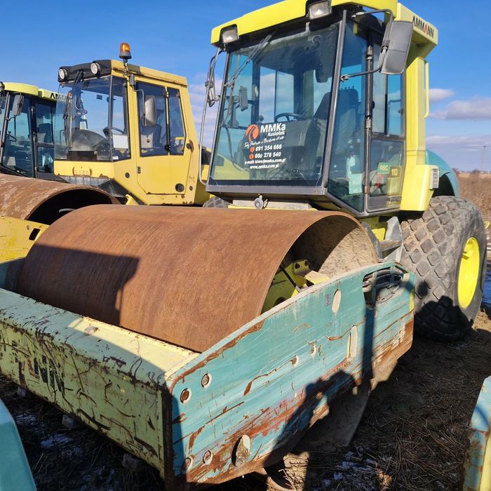 Ammann ASC 110  walec Ammann asc 110, 2014 rok