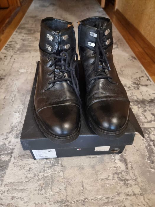 Осінні чоловічі черевики Tommi hilfiger, розмір 46, ОРИГІНАЛ