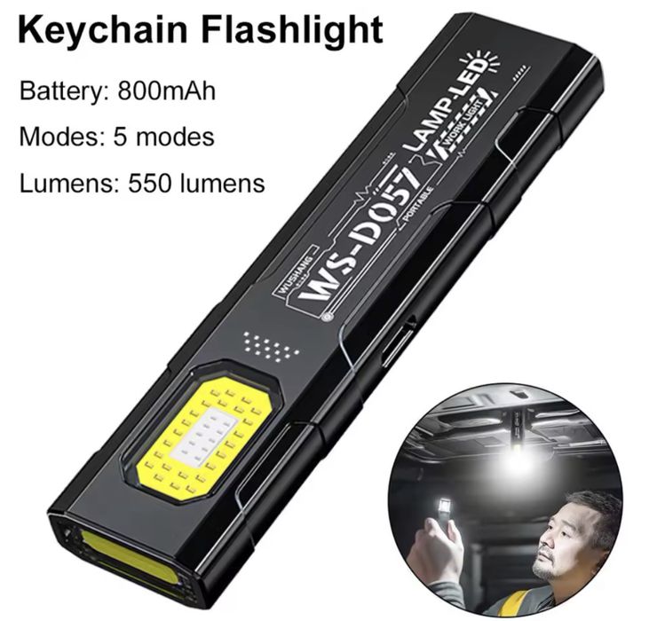 Мини фонарік очень яркий