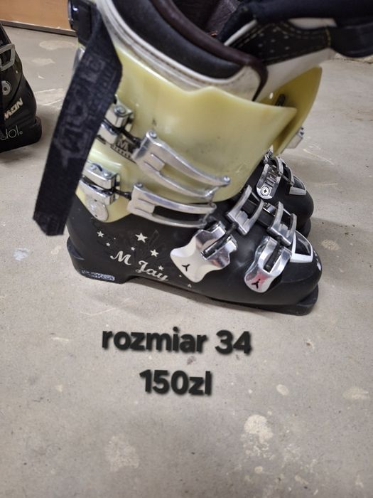 Narty zjazdowe 120, 170, 180- Buty Narciarski