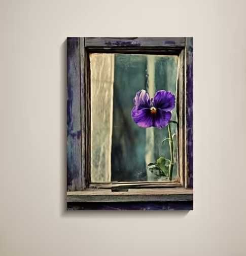 Nowy obraz na płótnie violet