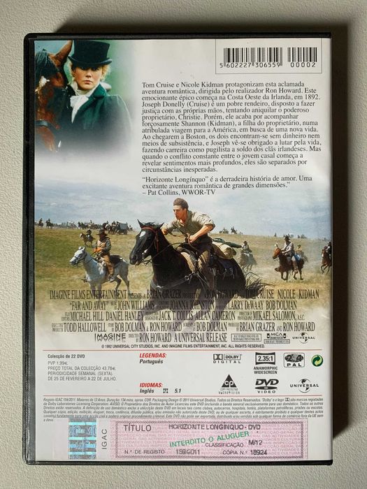 [DVD] Horizonte Longínquo (Far and Away)