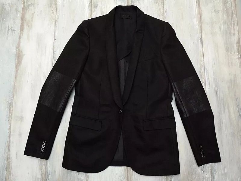 Diesel Black Gold Blazer Marynarka Męska Premium Limited Czarna