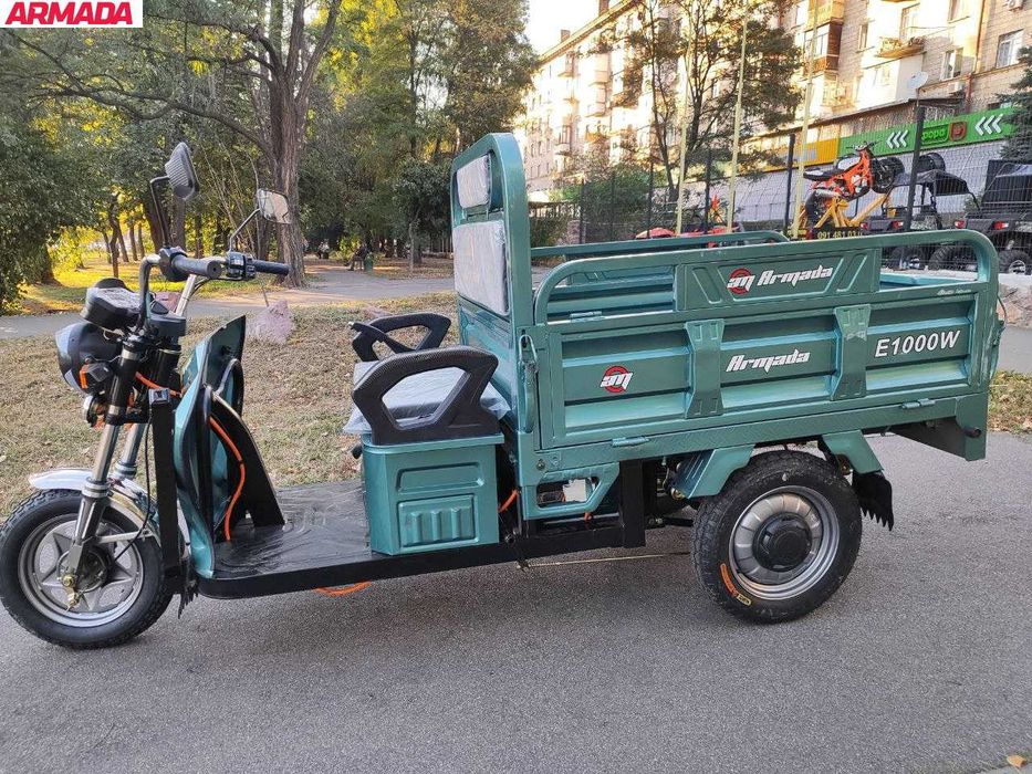 NEW Електротрицикл грузовий Armada E1000W