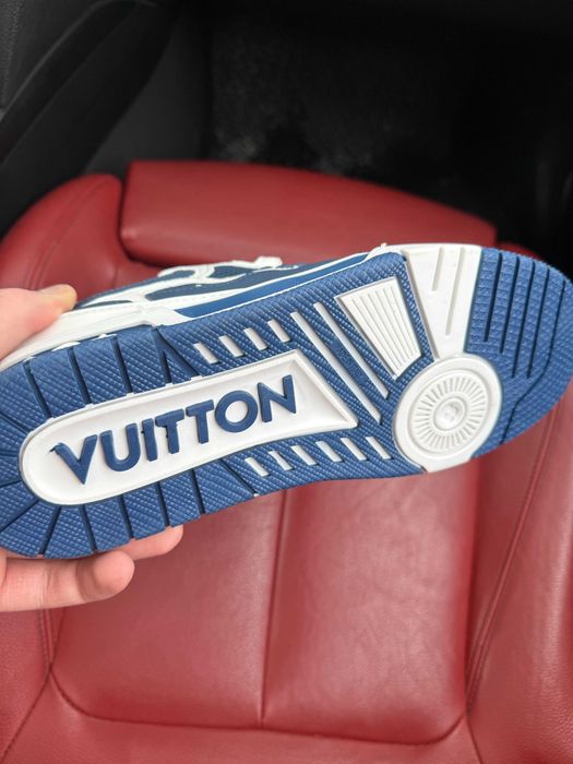 (ОПЛАТА ПІСЛЯ ОГЛЯДУ)Louis Vuitton Skate Blue White Луї Вітони Скейт