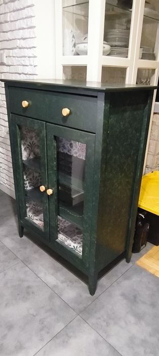 Komoda Zielona Vintage retro
