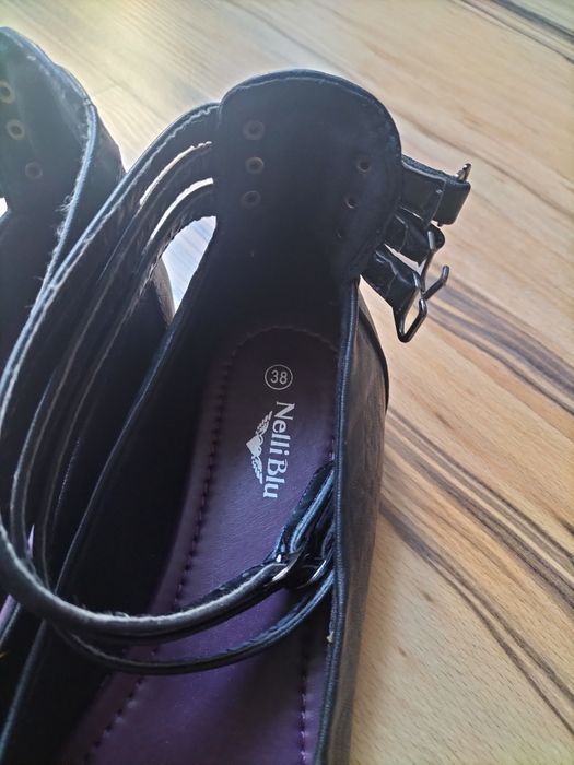 Buty czółenka czarne