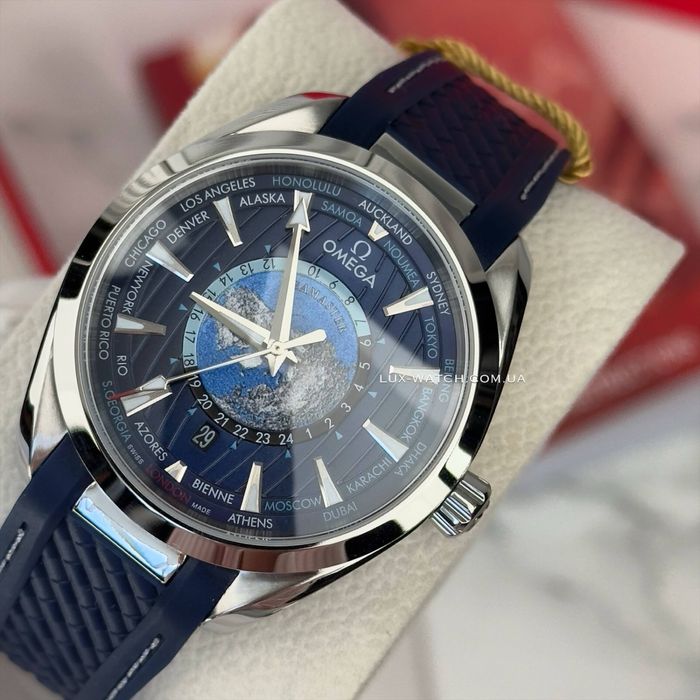 Часы Omega Seamaster Aqua Terra Worldtimer