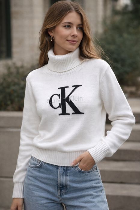 Sweter sweterek golf Calvin Klein S