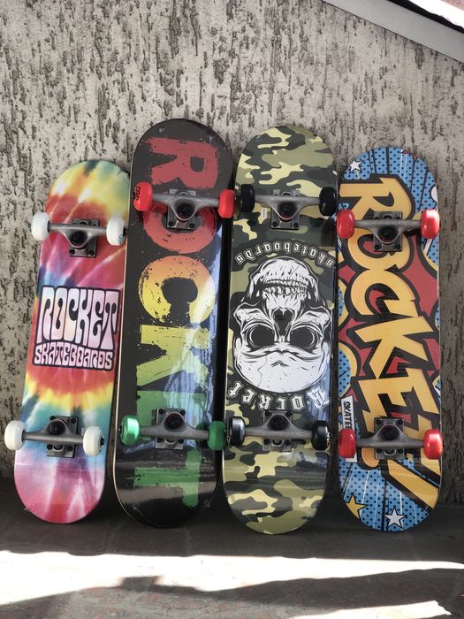 Оригінальний скейт скейтборд Rocket supreme DC