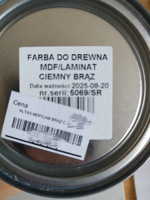 Farba do drewna MDF i laminatów