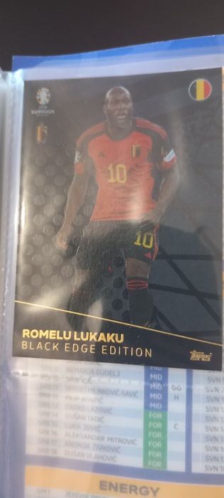 Cartas Black Edge EURO2024 TOPPS