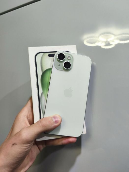 Apple iPhone 15 128gb Green ФИЗ СИМ