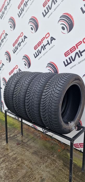 Зима 225/55/R18 7.6 мм 4шт Falken Eurowinter Колеса Шини Резина Склад