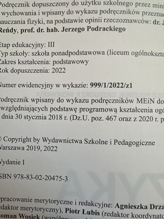 1 klasa podręczniki