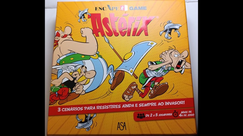 Jogo Asterix pouco usado