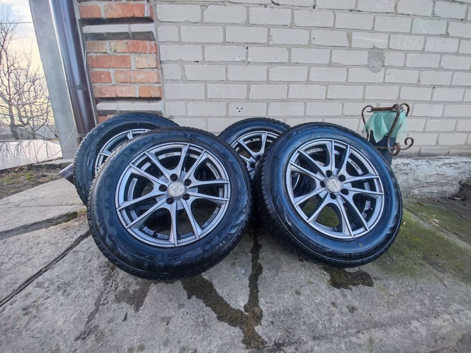 Зимняя резина с дисками R15 5*112