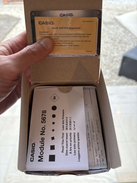 Relógio Casio G-SHOCK GWG-2000-1A1ER