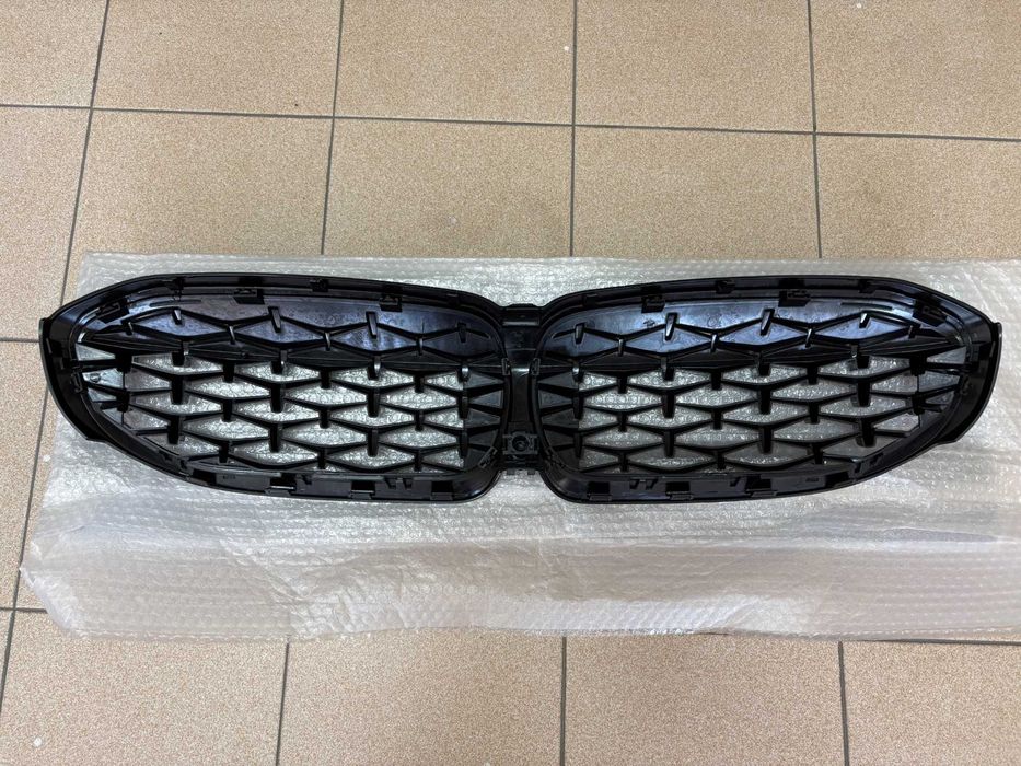 Grelha Frontal BMW Série 3 G20 G21 Diamond Black