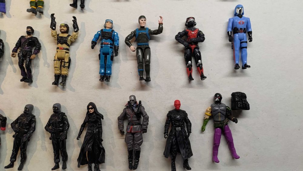GI Joe COBRA COMMANDER Super 7 G.I. Joe бросок кобры Джи ай Джо фігурк