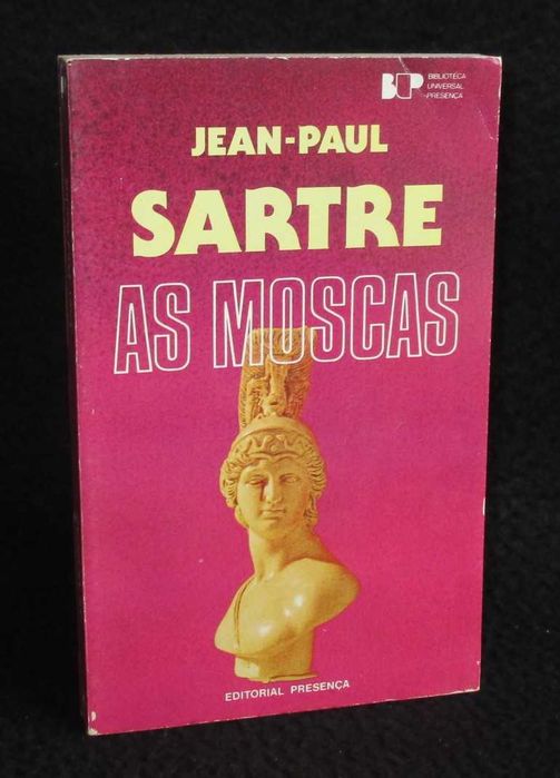 Livro As Moscas Jean‑Paul Sartre Biblioteca Universal Presença