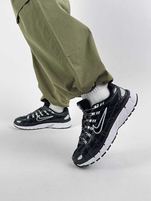 АКЦІЯ! Кросівки Nike P-6000 Black White 41 - 45