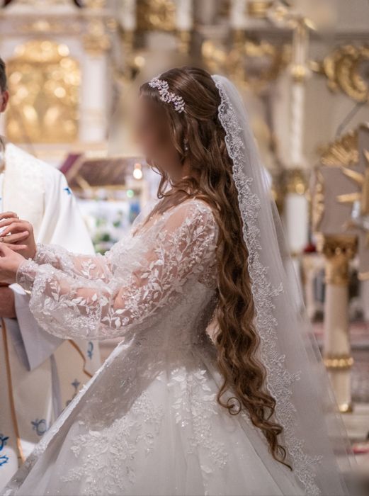 Suknia ślubna księżniczka gorsetowa
