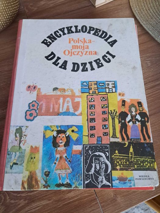 książka dla dzieci z prlu z 1979r "encyklopedia dla dzieci" stan db-