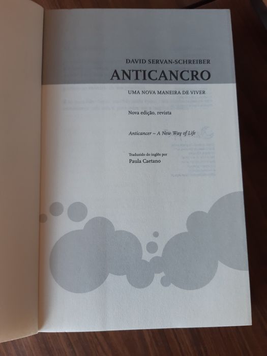 Anti Cancro- uma nova maneira de viver.