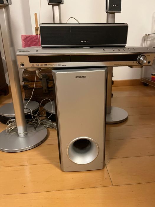sistema som surround home cinema - sony