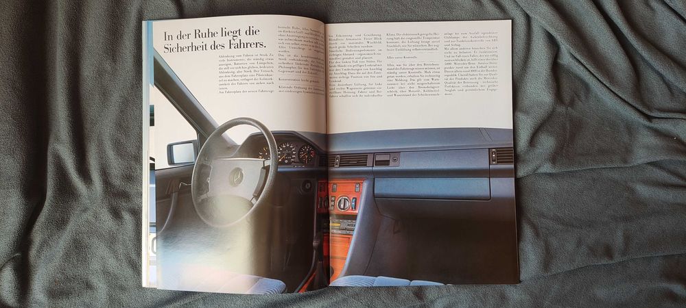 Prospekt Mercedes W124