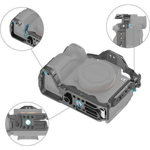 Клітка SmallRig для Sony a7R V, a7 IV & a7S III 4538