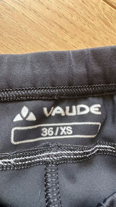 Vaude spodenki kolarskie rowerowe wkładka pampers 36 s