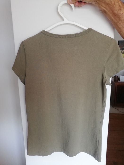 Tshirt verde Burberry