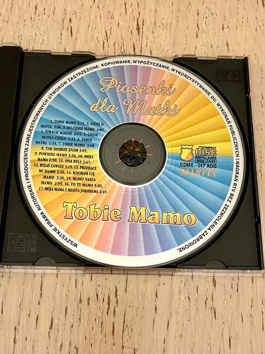 Płyta CD Tobie Mamo. Piosenki dla Matki. Tercet Egzotyczny, Don Vasyl