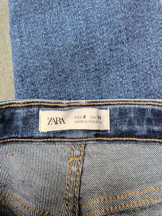 Zara - spodnie - jeans - rozmiar 128