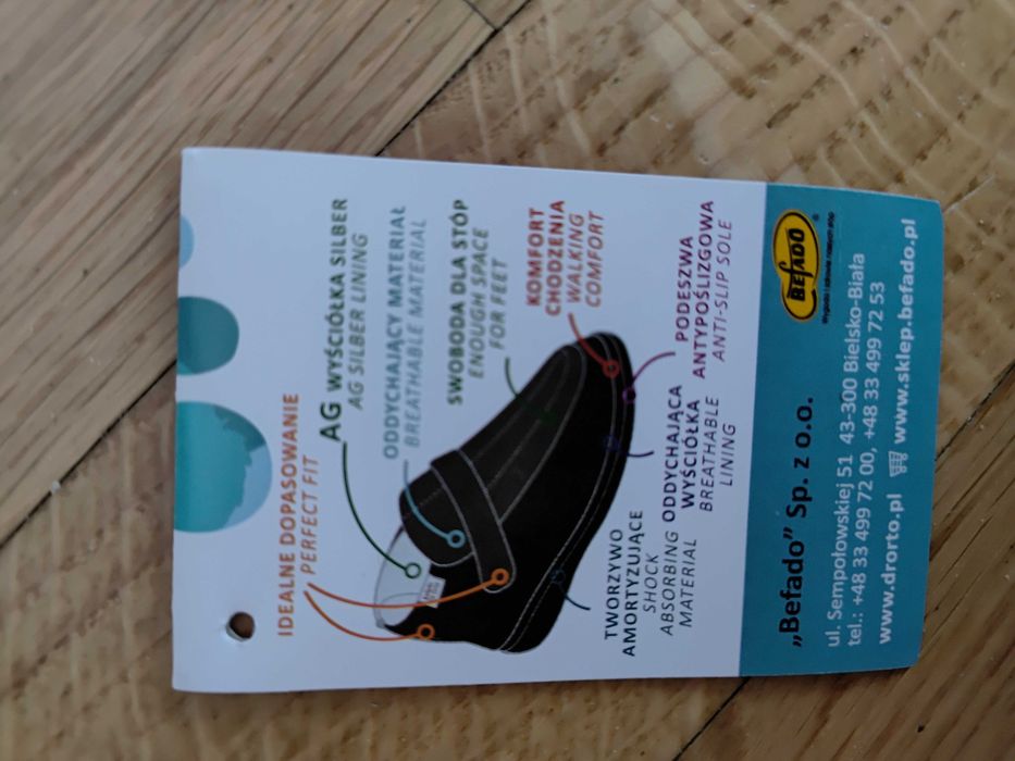 Buty zdrowotne Befado rozmiar 43