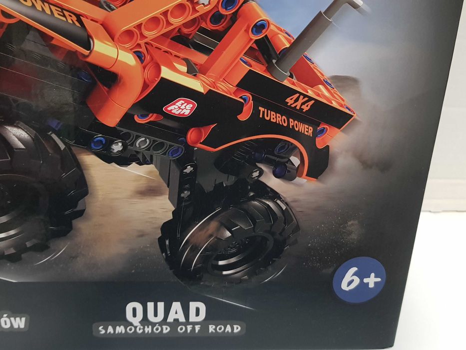 Super klocki ELE FUN auto terenowe  technic 270el. nowe samochod